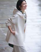 【ドゥクラッセ/DoCLASSE】のエアーフォルム・フードジャケット 人気、トレンドファッション・服の通販 founy(ファニー) ファッション Fashion レディースファッション Fashion for Women アウター Coat / Outerwear Collection レディースジャケット・軽アウター Jackets カッティング Cutting Detail グログラン Grosgrain, Grosgrain Ribbon コンパクト Compact, Small Size ジャケット Jacket, Outerwear ストレッチ Stretch, Stretchy Fabric スリーブ Sleeve, Long Sleeve / Short Sleeve パターン Pattern, Design Print フェミニン Feminine, Girly フォルム Silhouette, Form 新作・新入荷 New Arrivals / New In thumbnail オフホワイト|ID: prp329100004834708 ipo3291000000035213734