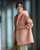 【ドゥクラッセ/DoCLASSE】のエアーフォルム・フードジャケット 人気、トレンドファッション・服の通販 founy(ファニー) ファッション Fashion レディースファッション Fashion for Women アウター Coat / Outerwear Collection レディースジャケット・軽アウター Jackets カッティング Cutting Detail グログラン Grosgrain, Grosgrain Ribbon コンパクト Compact, Small Size ジャケット Jacket, Outerwear ストレッチ Stretch, Stretchy Fabric スリーブ Sleeve, Long Sleeve / Short Sleeve 人気 Popular, Best Seller パターン Pattern, Design Print フェミニン Feminine, Girly フォルム Silhouette, Form アウトレット Outlet / Clearance おすすめ Recommended / Our Picks thumbnail ピンク|ID: prp329100004834708 ipo3291000000035331285