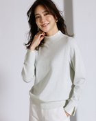 【ドゥクラッセ/DoCLASSE】のシルクフィール・レイヤード風ハイネック 人気、トレンドファッション・服の通販 founy(ファニー) ファッション Fashion レディースファッション Fashion for Women トップス・カットソー Cut & Sew Tops ニット Knit Tops & Sweaters なめらか Smooth, Silky Texture カフス Cuff Design セーター Sweater, Knitwear ハイネック High Neck, Mock Neck 冬 Winter / This Winter 春 Spring 秋 Autumn thumbnail シルバー|ID: prp329100004834709 ipo3291000000035213745