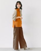 【ドゥクラッセ/DoCLASSE】の片畦編み・ボトルネックベスト 人気、トレンドファッション・服の通販 founy(ファニー) ファッション Fashion レディースファッション Fashion for Women アウター Coat / Outerwear Collection トップス・カットソー Cut & Sew Tops ニット Knit Tops & Sweaters ベスト&ジレ / 重ね着スタイル Vests & Gilets 畦編みニット・テクスチャードトップス Ribbed Knit Sweaters / Textured Knit Tops スマート Smart, Elegant セーター Sweater, Knitwear タートル Turtleneck, Turtle Collar ハイネック High Neck, Mock Neck ベスト Vest, Waistcoat ボトルネック Bottle Neck, Mock Neck 畦 Ribbed Knit thumbnail オレンジ|ID: prp329100004834715 ipo3291000000036009941