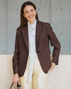 【ドゥクラッセ/DoCLASSE】のトリニティツイル・シングルジャケット 人気、トレンドファッション・服の通販 founy(ファニー) ファッション Fashion レディースファッション Fashion for Women アウター Coat / Outerwear Collection レディースジャケット・軽アウター Jackets オケージョン Occasion Wear サマー Summer, Summer Style ストレッチ Stretch, Stretchy Fabric セットアップ Set-Up, Coordinated Outfit ハンド Hand, Handmade パターン Pattern, Design Print フォルム Silhouette, Form ベーシック Basic, Essential ボックス Boxy, Box Shape 新作・新入荷 New Arrivals / New In エレガント 上品 Elegant セレモニー Ceremony 入学式 Entrance Ceremony ビジネス 仕事 通勤 Business / Work / Commuting thumbnail ダークブラウン|ID: prp329100004834717 ipo3291000000035213786