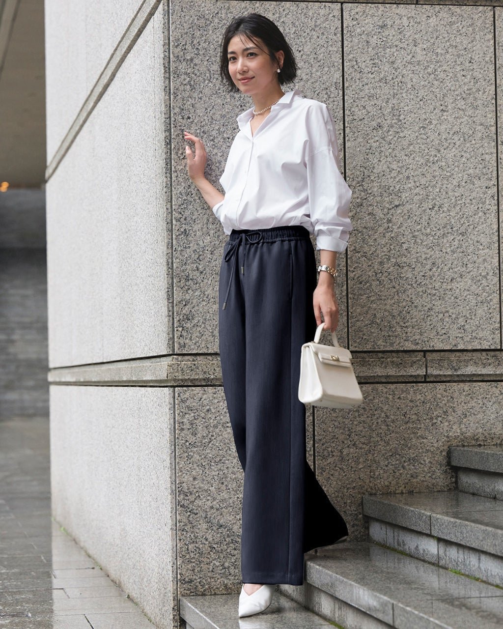 【ドゥクラッセ/DoCLASSE】のスポンジWクロス・イージーワイドパンツ インテリア・キッズ・メンズ・レディースファッション・服の通販 founy(ファニー) ファッション Fashion レディースファッション Fashion for Women パンツ Pants & Trousers なめらか Smooth, Silky Texture オケージョン Occasion Wear ストレッチ Stretch, Stretchy Fabric セットアップ Set-Up, Coordinated Outfit フォルム Silhouette, Form ビジネス 仕事 通勤 Business / Work / Commuting ミッドナイトブルー|ID: prp329100004834718 ipo3291000000036009970