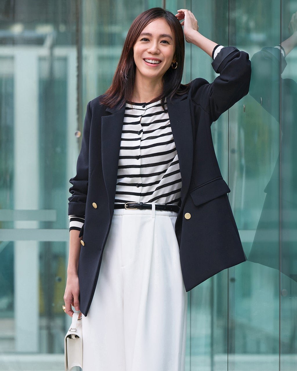 【ドゥクラッセ/DoCLASSE】のスポンジWクロス・ダブルブレストジャケット 人気、トレンドファッション・服の通販 founy(ファニー) 　ファッション　Fashion　レディースファッション　Fashion for Women　アウター　Coat / Outerwear Collection　レディースジャケット・軽アウター　Jackets　おすすめ　Recommended / Our Picks　なめらか　Smooth, Silky Texture　オケージョン　Occasion Wear　ジャケット　Jacket, Outerwear　ストレッチ　Stretch, Stretchy Fabric　スマート　Smart, Elegant　セットアップ　Set-Up, Coordinated Outfit　ビジネス 仕事 通勤　Business / Work / Commuting　 other-1|ID: prp329100004834720 ipo3291000000035213810