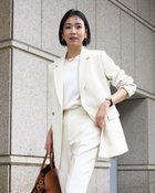 【ドゥクラッセ/DoCLASSE】のスポンジWクロス・ダブルブレストジャケット 人気、トレンドファッション・服の通販 founy(ファニー) ファッション Fashion レディースファッション Fashion for Women アウター Coat / Outerwear Collection レディースジャケット・軽アウター Jackets おすすめ Recommended / Our Picks なめらか Smooth, Silky Texture オケージョン Occasion Wear ジャケット Jacket, Outerwear ストレッチ Stretch, Stretchy Fabric スマート Smart, Elegant セットアップ Set-Up, Coordinated Outfit ビジネス 仕事 通勤 Business / Work / Commuting thumbnail オフホワイト|ID: prp329100004834720 ipo3291000000035213812