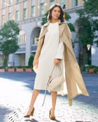 【ドゥクラッセ/DoCLASSE】のスポンジWクロス・Aラインワンピース 人気、トレンドファッション・服の通販 founy(ファニー) ファッション Fashion レディースファッション Fashion for Women ワンピース Dresses Aラインワンピース・フレアシルエット A-Line Dresses / Flared Silhouette Dresses 新作・新入荷 New Arrivals / New In なめらか Smooth, Silky Texture シンプル Simple, Minimal ストレッチ Stretch, Stretchy Fabric ビジネス 仕事 通勤 Business / Work / Commuting 春 Spring thumbnail オフホワイト|ID: prp329100004834723 ipo3291000000035213834