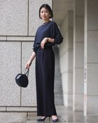 【ドゥクラッセ/DoCLASSE】のスポンジWクロス・タックワイドパンツ 人気、トレンドファッション・服の通販 founy(ファニー) ファッション Fashion レディースファッション Fashion for Women パンツ Pants & Trousers なめらか Smooth, Silky Texture オケージョン Occasion Wear ストレッチ Stretch, Stretchy Fabric セットアップ Set-Up, Coordinated Outfit ビジネス 仕事 通勤 Business / Work / Commuting thumbnail ミッドナイトブルー|ID: prp329100004834728 ipo3291000000036010001