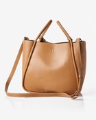 【ドゥクラッセ/DoCLASSE】のレザーコンビ・3WAYマルチバッグ キャメル|ID: prp329100004837061 ipo3291000000035249946