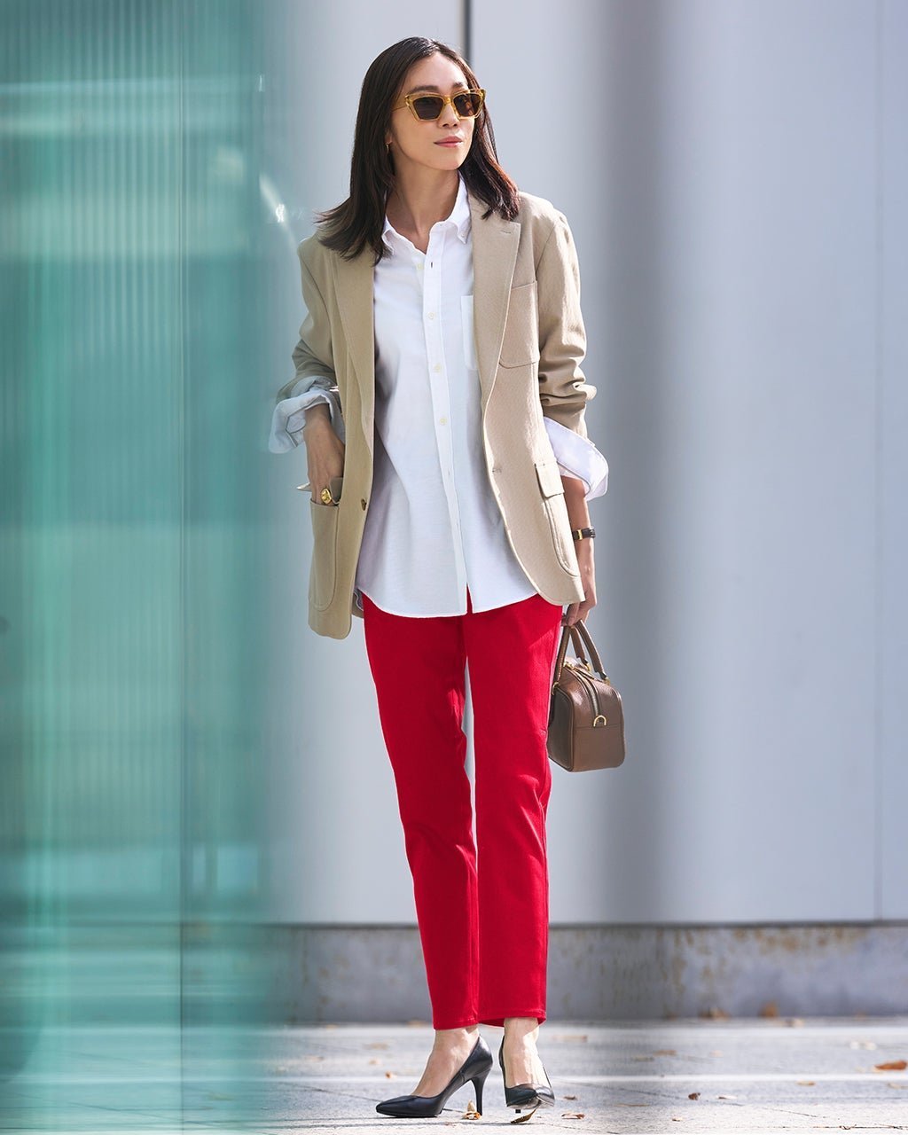 【ドゥクラッセ/DoCLASSE】のミラクルストレッチ・スマートスリム インテリア・キッズ・メンズ・レディースファッション・服の通販 founy(ファニー) 　ファッション　Fashion　レディースファッション　Fashion for Women　パンツ　Pants & Trousers　フィット　Fit, Slim Fit　フラット　Flat, Flat Shoes　フロント　Front, Front Design　レギンス　Leggings, Stretch Pants　人気　Popular, Best Seller　定番　Standard, Basic Item　レッド|ID: prp329100004837062 ipo3291000000035249971