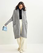 【ドゥクラッセ/DoCLASSE】のイタリア糸・アルパカ混ロングカーディガン ライトグレー|ID: prp329100004837064 ipo3291000000035249977