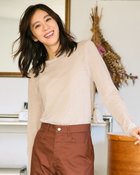 【ドゥクラッセ/DoCLASSE】のアルパカ混・シアープルオーバー ライトベージュ|ID: prp329100004837954 ipo3291000000035249801