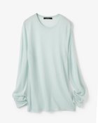 【ドゥクラッセ/DoCLASSE】のアルパカ混・シアープルオーバー ペールグリーン|ID: prp329100004837954 ipo3291000000035249803