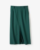 【ドゥクラッセ/DoCLASSE】の2WAYストレッチ・Iラインスカート ダークグリーン|ID: prp329100004837968 ipo3291000000035249867