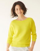 【ドゥクラッセ/DoCLASSE】のストレッチガーター・ボートネックニット イエロー|ID: prp329100004837970 ipo3291000000035249873