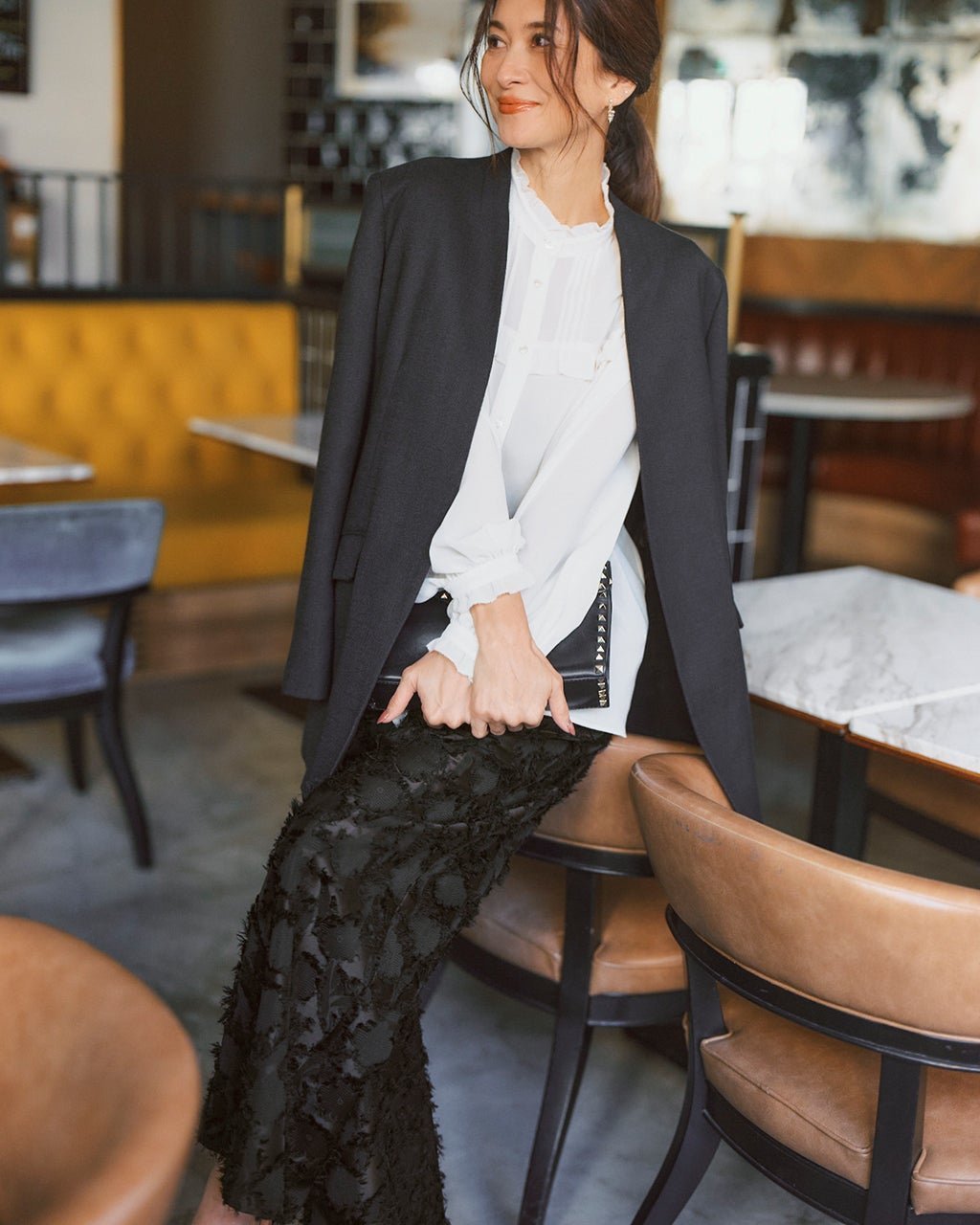 【ドゥクラッセ/DoCLASSE】のカットジャカード・ワイドパンツ インテリア・キッズ・メンズ・レディースファッション・服の通販 founy(ファニー) 　ファッション　Fashion　レディースファッション　Fashion for Women　パンツ　Pants & Trousers　新作・新入荷　New Arrivals / New In　ジャカード／ジャガード　Jacquard, Woven Pattern　セットアップ　Set-Up, Coordinated Outfit　ドローコード　Drawcord, Drawstring Cord　ワイド　Wide, Wide Fit　ブラック|ID: prp329100004837973 ipo3291000000035249884