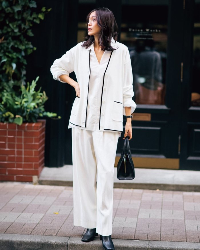 【ドゥクラッセ/DoCLASSE】の総針編み・Vネックカーディガン インテリア・キッズ・メンズ・レディースファッション・服の通販 founy(ファニー) https://founy.com/ ファッション Fashion レディースファッション Fashion for Women トップス・カットソー Cut & Sew Tops カーディガン・羽織り Layered Style Cardigans Vネックトップス V-Neck Tops / V-Cut Neckline Shirts 新作・新入荷 New Arrivals / New In インナー Innerwear カーディガン Cardigan, Knitwear ロング Long, Long-Length 夏 Summer |ID: prp329100004837975 ipo3291000000035249890