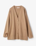 【ドゥクラッセ/DoCLASSE】の総針編み・Vネックカーディガン 人気、トレンドファッション・服の通販 founy(ファニー) ファッション Fashion レディースファッション Fashion for Women トップス・カットソー Cut & Sew Tops カーディガン・羽織り Layered Style Cardigans Vネックトップス V-Neck Tops / V-Cut Neckline Shirts 新作・新入荷 New Arrivals / New In インナー Innerwear カーディガン Cardigan, Knitwear ロング Long, Long-Length 夏 Summer thumbnail ベージュ|ID: prp329100004837975 ipo3291000000035249892