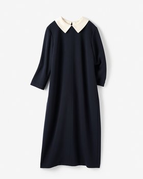 【ドゥクラッセ/DoCLASSE】 二重織カルゼ・2WAY衿ワンピース人気、トレンドファッション・服の通販 founy(ファニー) ファッション Fashion レディースファッション Fashion for Women ワンピース Dresses 新作・新入荷 New Arrivals / New In オケージョン Occasion Wear サテン Satin, Glossy Fabric シンプル Simple, Minimal セットアップ Set-Up, Coordinated Outfit |ID:prp329100004837978