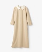 【ドゥクラッセ/DoCLASSE】の二重織カルゼ・2WAY衿ワンピース 人気、トレンドファッション・服の通販 founy(ファニー) ファッション Fashion レディースファッション Fashion for Women ワンピース Dresses 新作・新入荷 New Arrivals / New In オケージョン Occasion Wear サテン Satin, Glossy Fabric シンプル Simple, Minimal セットアップ Set-Up, Coordinated Outfit thumbnail ベージュ|ID: prp329100004837978 ipo3291000000035249904