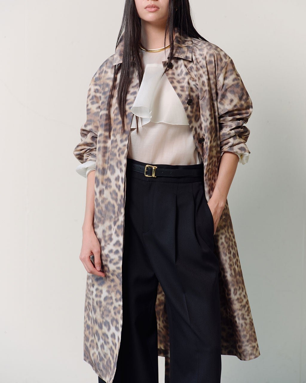 【ドゥクラッセ/DoCLASSE】のイタリアンタフタ・レオパードトレンチコート 人気、トレンドファッション・服の通販 founy(ファニー) ファッション Fashion レディースファッション Fashion for Women アウター Coat / Outerwear Collection コート・ロングコート・ピーコート Long Coats, Peacoats & More トレンチコート / 春秋の定番アウター Trench Coats 新作・新入荷 New Arrivals / New In イタリア Italy ジャカード/ジャガード Jacquard, Woven Pattern タフタ Taffeta, Structured Fabric トレンチ Trench, Trench Coat フロント Front, Front Design プリント Print, Printed Pattern レオパード Leopard, Animal Print other-1|ID: prp329100004839708 ipo3291000000035268441