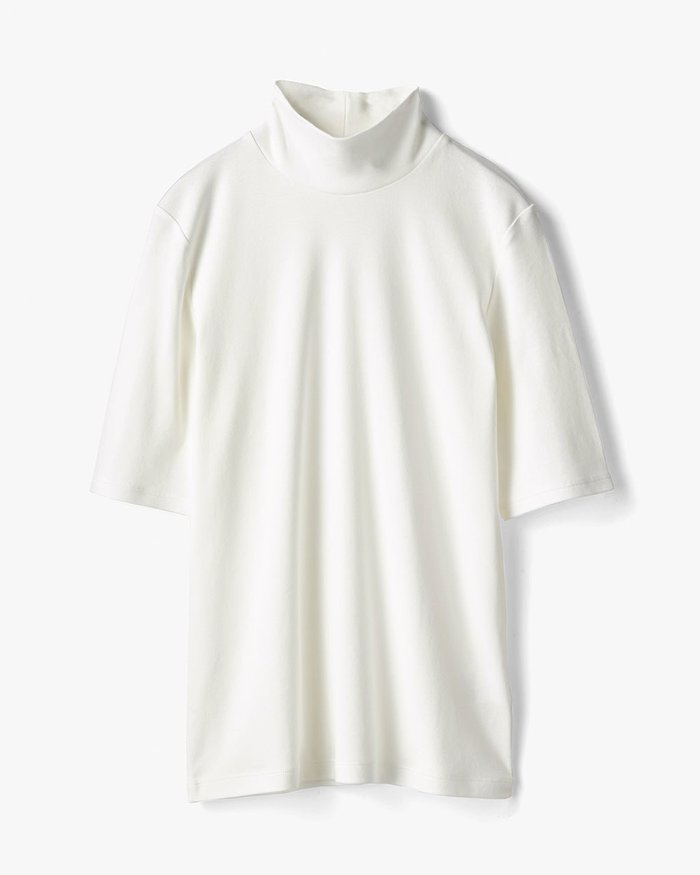 【ドゥクラッセ/DoCLASSE】の□超長綿5分袖カットソー/無地 インテリア・キッズ・メンズ・レディースファッション・服の通販 founy(ファニー) https://founy.com/ ファッション Fashion レディースファッション Fashion for Women トップス・カットソー Cut & Sew Tops シャツ・ブラウス・オフィスカジュアル Elegant Blouses & Button-Ups ロングTシャツ・Tシャツ Longline T-Shirts & Tees カットソー・ベーシックTシャツ Cut-and-Sewn Tops / Stretch Tees & Basics カットソー Cut and Sewn Top 無地 Plain, Solid Color |ID: prp329100004839715 ipo3291000000035268459