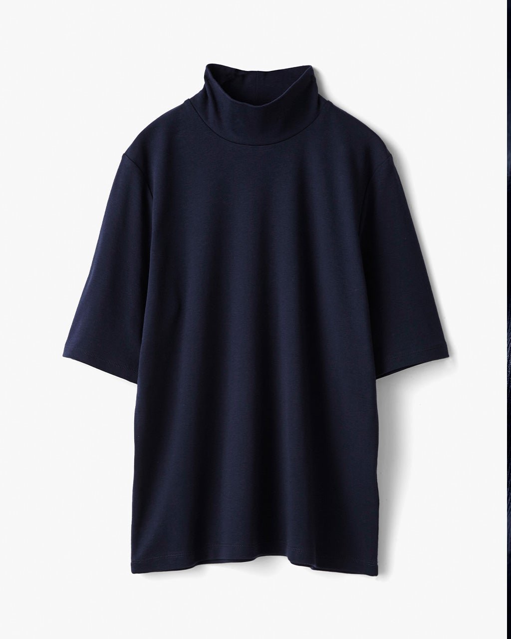 【ドゥクラッセ/DoCLASSE】の□超長綿5分袖カットソー/無地 インテリア・キッズ・メンズ・レディースファッション・服の通販 founy(ファニー) 　ファッション　Fashion　レディースファッション　Fashion for Women　トップス・カットソー　Cut & Sew Tops　シャツ・ブラウス・オフィスカジュアル　Elegant Blouses & Button-Ups　ロングTシャツ・Tシャツ　Longline T-Shirts & Tees　カットソー・ベーシックTシャツ　Cut-and-Sewn Tops / Stretch Tees & Basics　カットソー　Cut and Sewn Top　無地　Plain, Solid Color　ミッドナイトブルー|ID: prp329100004839715 ipo3291000000035268463