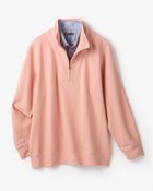 【ドゥクラッセ/DoCLASSE / MEN】の重ね着風・高伸縮ジャージハーフジップ ライトピンク|ID: prp329100004839727 ipo3291000000035268525