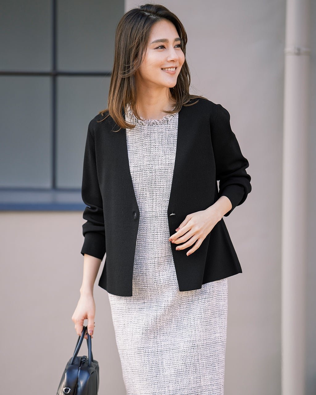 【ドゥクラッセ/DoCLASSE】の総針編み・バックペプラムジャケット 人気、トレンドファッション・服の通販 founy(ファニー) ファッション Fashion レディースファッション Fashion for Women アウター Coat / Outerwear Collection レディースジャケット・軽アウター Jackets おすすめ Recommended / Our Picks シンプル Simple, Minimal ジャケット Jacket, Outerwear スマート Smart, Elegant ペプラム Peplum, Flared Hem 秋 Autumn other-1|ID: prp329100004839748 ipo3291000000035268609