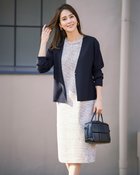 【ドゥクラッセ/DoCLASSE】の総針編み・バックペプラムジャケット 人気、トレンドファッション・服の通販 founy(ファニー) ファッション Fashion レディースファッション Fashion for Women アウター Coat / Outerwear Collection レディースジャケット・軽アウター Jackets おすすめ Recommended / Our Picks シンプル Simple, Minimal ジャケット Jacket, Outerwear スマート Smart, Elegant ペプラム Peplum, Flared Hem 秋 Autumn thumbnail ネイビー|ID: prp329100004839748 ipo3291000000035268615