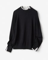 【ドゥクラッセ/DoCLASSE】のシルクフィール・ダブルカフスハイネック 人気、トレンドファッション・服の通販 founy(ファニー) ファッション Fashion レディースファッション Fashion for Women トップス・カットソー Cut & Sew Tops ニット Knit Tops & Sweaters なめらか Smooth, Silky Texture アンダー Underwear Essentials カフス Cuff Design シルバー Silver, Metallic Silver セーター Sweater, Knitwear ダブル Double, Double-Breasted ハイネック High Neck, Mock Neck フィット Fit, Slim Fit |ID:prp329100004839769