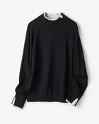 【ドゥクラッセ/DoCLASSE】のシルクフィール・ダブルカフスハイネック 人気、トレンドファッション・服の通販 founy(ファニー) ファッション Fashion レディースファッション Fashion for Women トップス・カットソー Cut & Sew Tops ニット Knit Tops & Sweaters なめらか Smooth, Silky Texture アンダー Underwear Essentials カフス Cuff Design シルバー Silver, Metallic Silver セーター Sweater, Knitwear ダブル Double, Double-Breasted ハイネック High Neck, Mock Neck フィット Fit, Slim Fit thumbnail ブラック|ID: prp329100004839769 ipo3291000000035268652