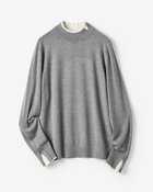 【ドゥクラッセ/DoCLASSE】のシルクフィール・ダブルカフスハイネック 人気、トレンドファッション・服の通販 founy(ファニー) ファッション Fashion レディースファッション Fashion for Women トップス・カットソー Cut & Sew Tops ニット Knit Tops & Sweaters なめらか Smooth, Silky Texture アンダー Underwear Essentials カフス Cuff Design シルバー Silver, Metallic Silver セーター Sweater, Knitwear ダブル Double, Double-Breasted ハイネック High Neck, Mock Neck フィット Fit, Slim Fit thumbnail グレー|ID: prp329100004839769 ipo3291000000035268657