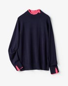 【ドゥクラッセ/DoCLASSE】のシルクフィール・ダブルカフスハイネック 人気、トレンドファッション・服の通販 founy(ファニー) ファッション Fashion レディースファッション Fashion for Women トップス・カットソー Cut & Sew Tops ニット Knit Tops & Sweaters なめらか Smooth, Silky Texture アンダー Underwear Essentials カフス Cuff Design シルバー Silver, Metallic Silver セーター Sweater, Knitwear ダブル Double, Double-Breasted ハイネック High Neck, Mock Neck フィット Fit, Slim Fit thumbnail ネイビー|ID: prp329100004839769 ipo3291000000035268677