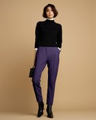 【ドゥクラッセ/DoCLASSE】のプレシャスウォーム・スリム64cm 人気、トレンドファッション・服の通販 founy(ファニー) ファッション Fashion レディースファッション Fashion for Women パンツ Pants & Trousers カットソー Cut and Sewn Top ジョーゼット Georgette, Semi-Sheer Fabric ストレッチ Stretch, Stretchy Fabric ポケット Pocket, Pocket Detail エレガント 上品 Elegant thumbnail ダークパープル|ID: prp329100004839792 ipo3291000000035268698