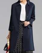 【ドゥクラッセ/DoCLASSE】のトリプルクロス・ステンカラーコート ミッドナイトブルー|ID: prp329100004843575 ipo3291000000035301521