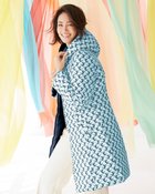 【ドゥクラッセ/DoCLASSE】のモダンリバーシブル・ジップアップダウンコート ミッドナイトブルー|ID: prp329100004843595 ipo3291000000035992766