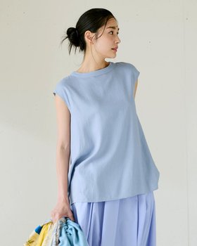 【ドゥクラッセ/DoCLASSE】 リネンレーヨン・フレンチ袖フレアブラウス人気、トレンドファッション・服の通販 founy(ファニー) ファッション Fashion レディースファッション Fashion for Women トップス・カットソー Cut & Sew Tops シャツ・ブラウス・オフィスカジュアル Elegant Blouses & Button-Ups フレア Flare, Flared フレンチ French, French Style リネン Linen, Linen Fabric |ID:prp329100004845228