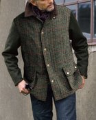 【ドゥクラッセ/DoCLASSE / MEN】のハリスツイード・フィールドコート オリーブ|ID: prp329100004845883 ipo3291000000035345141
