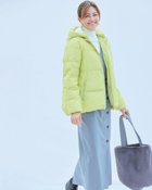 【ドゥクラッセ/DoCLASSE】の2WAYデザイン・ハーフダウンジャケット 人気、トレンドファッション・服の通販 founy(ファニー) ファッション Fashion レディースファッション Fashion for Women アウター Coat / Outerwear Collection レディースジャケット・軽アウター Jackets ショート Short, Short Length ダウン Down, Puffer ハーフ Half, Half-Length バランス Balance, Style Balance 冬 Winter / This Winter thumbnail ライム|ID: prp329100004845887 ipo3291000000035345188