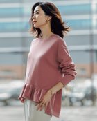 【ドゥクラッセ/DoCLASSE】のプレーティングニット・裾フリルプルオーバー 人気、トレンドファッション・服の通販 founy(ファニー) ファッション Fashion レディースファッション Fashion for Women トップス・カットソー Cut & Sew Tops ニット Knit Tops & Sweaters カジュアルプルオーバー・ニットトップス Pullovers & Knit Tops / Casual Pullovers おすすめ Recommended / Our Picks シンプル Simple, Minimal チュニック Tunic, Long Top フェミニン Feminine, Girly フリル Frill, Ruffle thumbnail ピンク|ID: prp329100004847608 ipo3291000000036273951