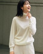 【ドゥクラッセ/DoCLASSE】のエアーカシミヤ・タートルネック 人気、トレンドファッション・服の通販 founy(ファニー) ファッション Fashion レディースファッション Fashion for Women トップス・カットソー Cut & Sew Tops タートルネック・ハイネックトップス Turtlenecks & High-Neck Tops シアー Sheer, See-Through ショート Short, Short Length タートルネック Turtleneck, High Neck トレンド Trend, Trending Now フォルム Silhouette, Form モノトーン Monotone, Black and White エレガント 上品 Elegant 定番 Standard, Basic Item thumbnail オフホワイト|ID: prp329100004847613 ipo3291000000035408494