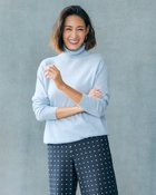 【ドゥクラッセ/DoCLASSE】のエアーカシミヤ・タートルネック 人気、トレンドファッション・服の通販 founy(ファニー) ファッション Fashion レディースファッション Fashion for Women トップス・カットソー Cut & Sew Tops タートルネック・ハイネックトップス Turtlenecks & High-Neck Tops シアー Sheer, See-Through ショート Short, Short Length タートルネック Turtleneck, High Neck トレンド Trend, Trending Now フォルム Silhouette, Form モノトーン Monotone, Black and White エレガント 上品 Elegant 定番 Standard, Basic Item thumbnail ペールブルー|ID: prp329100004847613 ipo3291000000035408498