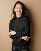 【ドゥクラッセ/DoCLASSE】の総針ニット・エッセンシャルハイネック ブラック|ID: prp329100004848050 ipo3291000000035431268