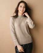 【ドゥクラッセ/DoCLASSE】の総針ニット・エッセンシャルハイネック グレーベージュ|ID: prp329100004848050 ipo3291000000035431286