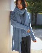 【ドゥクラッセ/DoCLASSE】のイタリア糸・アルパカ混セーター&ストール 人気、トレンドファッション・服の通販 founy(ファニー) ファッション Fashion レディースファッション Fashion for Women イタリア Italy シンプル Simple, Minimal ストール Stole, Wrap セーター Sweater, Knitwear thumbnail ダスティーブルー|ID: prp329100004848060 ipo3291000000036204271