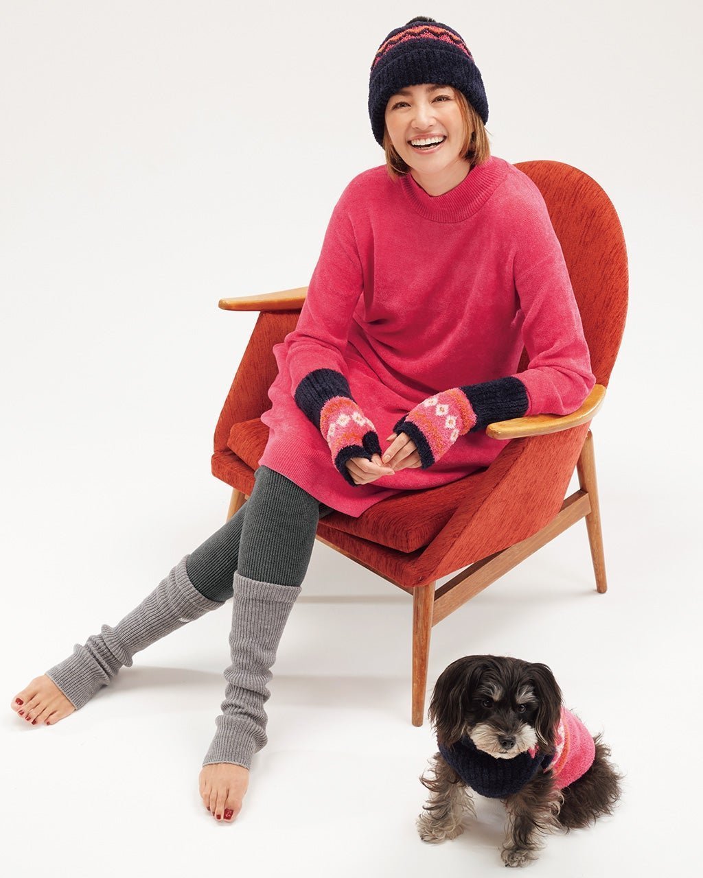 【ヌックル/Nukle】のNukle・スフレハイネックチュニック インテリア・キッズ・メンズ・レディースファッション・服の通販 founy(ファニー) ファッション Fashion レディースファッション Fashion for Women トップス・カットソー Cut & Sew Tops ニット Knit Tops & Sweaters エアリー Airy Texture 春 Spring 秋 Autumn シンプル Simple, Minimal セーター Sweater, Knitwear チュニック Tunic, Long Top なめらか Smooth, Silky Texture ハイネック High Neck, Mock Neck ミックス Mix, Mixed Style レギンス Leggings, Stretch Pants おすすめ Recommended / Our Picks ピンク|ID: prp329100004848101 ipo3291000000035431673