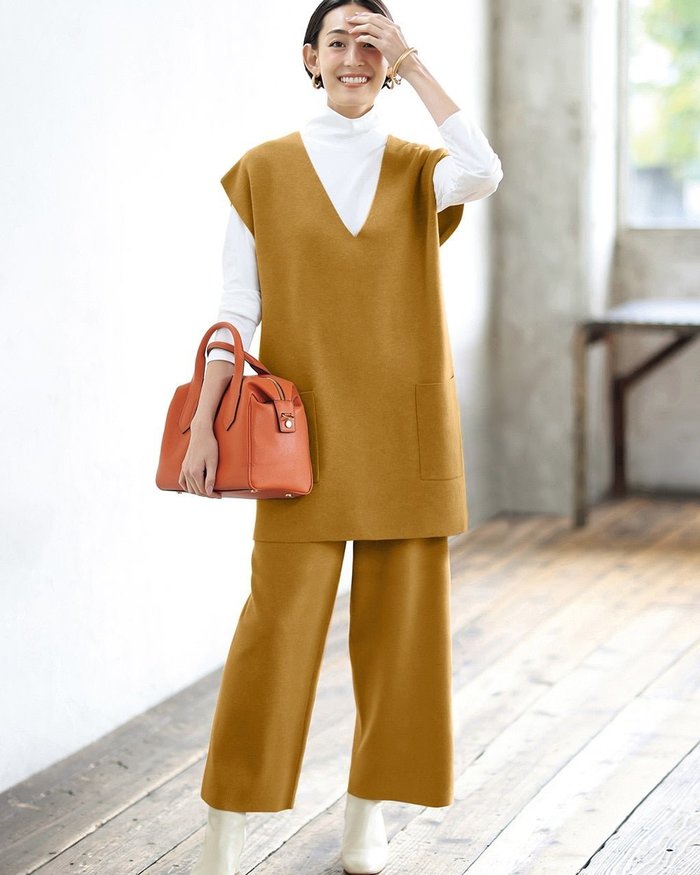 【ドゥクラッセ/DoCLASSE】のミラノリブ・ニットベスト インテリア・キッズ・メンズ・レディースファッション・服の通販 founy(ファニー) https://founy.com/ ファッション Fashion レディースファッション Fashion for Women アウター Coat / Outerwear Collection トップス・カットソー Cut & Sew Tops ニット Knit Tops & Sweaters ベスト&ジレ / 重ね着スタイル Vests & Gilets シンプル Simple, Minimal セットアップ Set-Up, Coordinated Outfit セーター Sweater, Knitwear ベスト Vest, Waistcoat |ID: prp329100004848109 ipo3291000000035431700