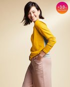 【ドゥクラッセ/DoCLASSE】のピュアヒートコットン・クルーネック イエローパターン|ID: prp329100004848131 ipo3291000000035431871