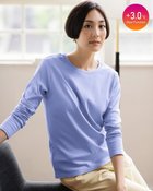 【ドゥクラッセ/DoCLASSE】のピュアヒートコットン・クルーネック ラベンダー|ID: prp329100004848131 ipo3291000000035431877