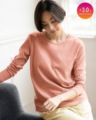 【ドゥクラッセ/DoCLASSE】のピュアヒートコットン・クルーネック ピンク|ID: prp329100004848131 ipo3291000000035431905