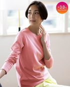 【ドゥクラッセ/DoCLASSE】のピュアヒートコットン・クルーネック ブライトピンク|ID: prp329100004848131 ipo3291000000035431917